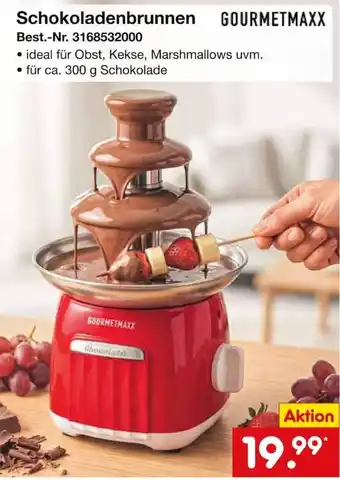 Schokoladenbrunnen GOURMETMAXX