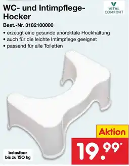 Netto Marken-Discount WC- und Intimpflege-Hocker VITAL COMFORT Angebot