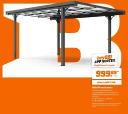 OBI Metall-Einzelcarport Angebot
