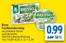 diska Bresso Frischkäsezubereitung Angebot