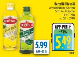 diska Bertolli Olivenöl Angebot