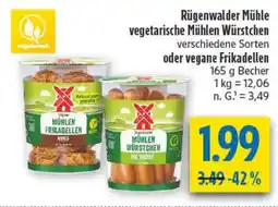 diska Rügenwalder Mühle vegetarische Mühlen Würstchen Angebot
