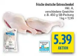 diska Frische deutsche Entenschenkel Angebot
