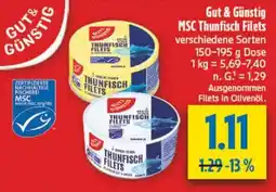 diska MSC Thunfisch Filets Angebot
