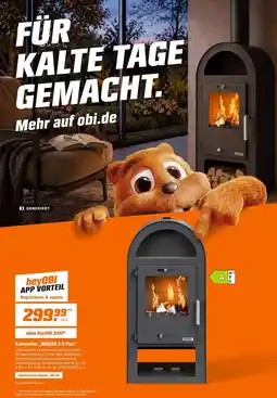 OBI Kaminofen „MAGNA 3.0 Plus“ Angebot
