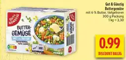 diska Gut & Günstig Buttergemüse Angebot