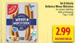 diska Delikatess Wiener Würstchen Angebot