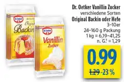 diska Dr. Oetker Vanillin Zucker Angebot