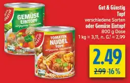 diska Gut & Günstig Topf Angebot