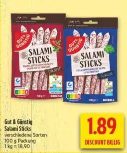 diska Salami Sticks Angebot