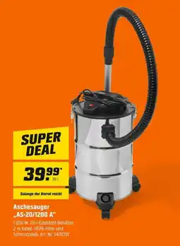 OBI Aschesauger "AS-20/1200 A" Angebot