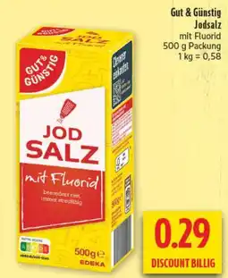 diska Gut & Günstig Jodsatz Angebot