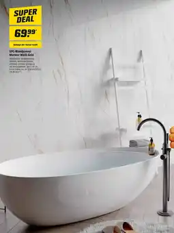 OBI SPC-Wandpaneel Marmor Weiß-Gold Angebot