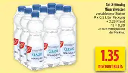 diska Classic PETRUSQUELLE Mineralwasser Angebot