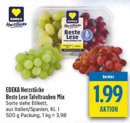 diska EDEKA Herzstücke Beste Lese Tafeltrauben Mix Angebot