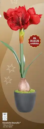 METRO Künstliche Amaryllis Angebot