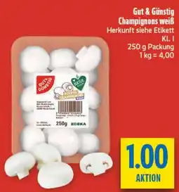 diska Gut & Günstig Champignons weiß Angebot