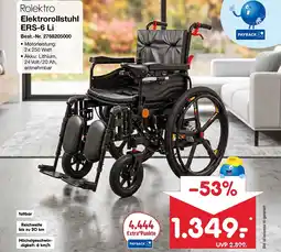 Netto Marken-Discount Rolektro Elektrorollstuhl ERS-6 Li Angebot