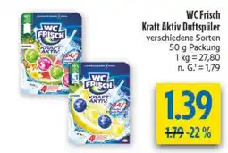 diska WC Frisch Kraft Aktiv Duftspüler Angebot