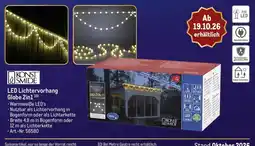 METRO KONST SMIDE LED Lichtervorhang Globe 2in1 Angebot