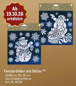 METRO Fensterbilder mit Glitter Angebot