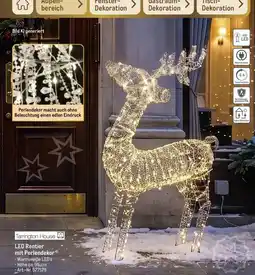 METRO Tarrington House LED Rentier mit Perlendekor Angebot