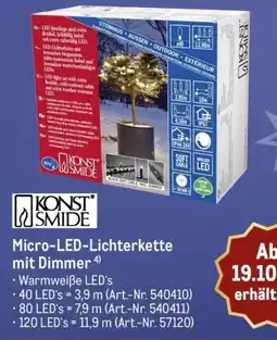 METRO Micro-LED-Lichterkette mit Dimmer Angebot