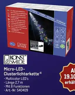 METRO Micro-LED-Clusterlichterkette Angebot