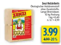 diska Zenzi Holzbricketts Angebot