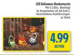 diska LED Halloween-Bonontasche Angebot