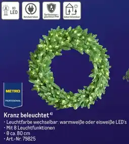METRO METRO PROFESSIONAL Kranz beleuchtet Angebot