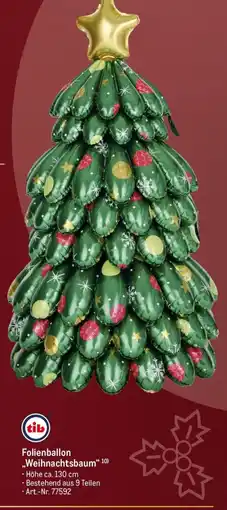 METRO tib Folienballon „Weihnachtsbaum“ Angebot