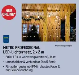METRO METRO PROFESSIONAL LED-Lichternetz Angebot