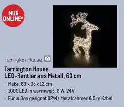 METRO Tarrington House LED-Rentier aus Metall, 63 cm Angebot