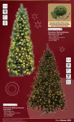 METRO Tarrington House Künstlicher Weihnachtsbaum beleuchtet Angebot