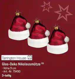 METRO Tarrington House Glas-Deko Nikolausmütze Angebot
