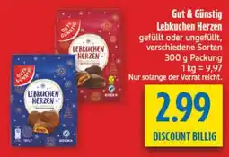 diska LEBKUCHEN HERZEN Angebot