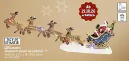 METRO KONST SMIDE LED Szenerie "Weihnachtsmann im Schlitten" Angebot