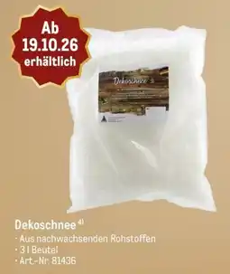 METRO Dekoschnee Angebot
