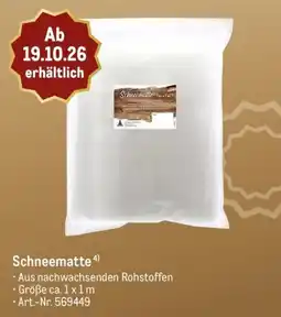 METRO Schneematte Angebot