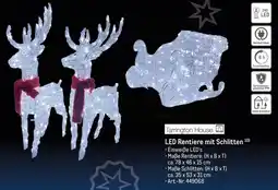 METRO Tarrington House LED Rentiere mit Schlitten Angebot