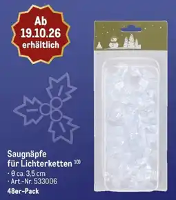 METRO Saugnäpfe für Lichterketten Angebot