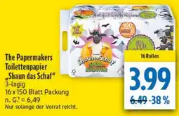 diska The Papermakers Toilettenpapier "Shaun das Schaf" Angebot