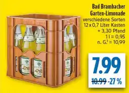 diska Bad Brambacher Garten-Limonade Angebot