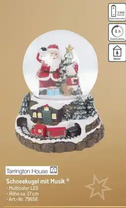 METRO Tarrington House Schneekugel mit Musik Angebot
