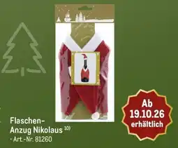 METRO Flaschen-Anzug Nikolaus Angebot