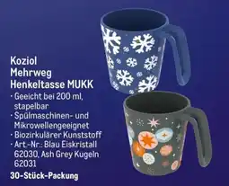 METRO Koziol Mehrweg Henkeltasse MUKK Angebot
