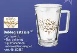 METRO Böckling Dubbeglastässle Angebot