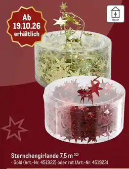 METRO Sternchengirlande 7,5 m Angebot