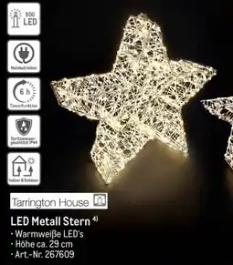 METRO Tarrington House LED Metall Stern Angebot